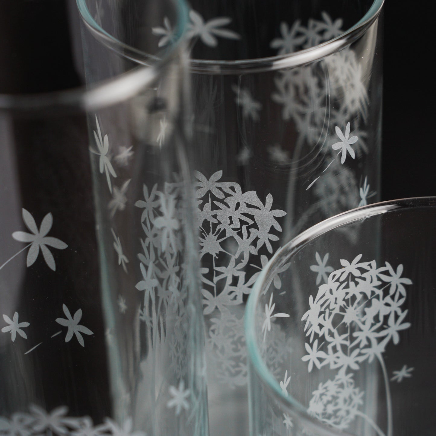 Glasvase «Pusteblume»