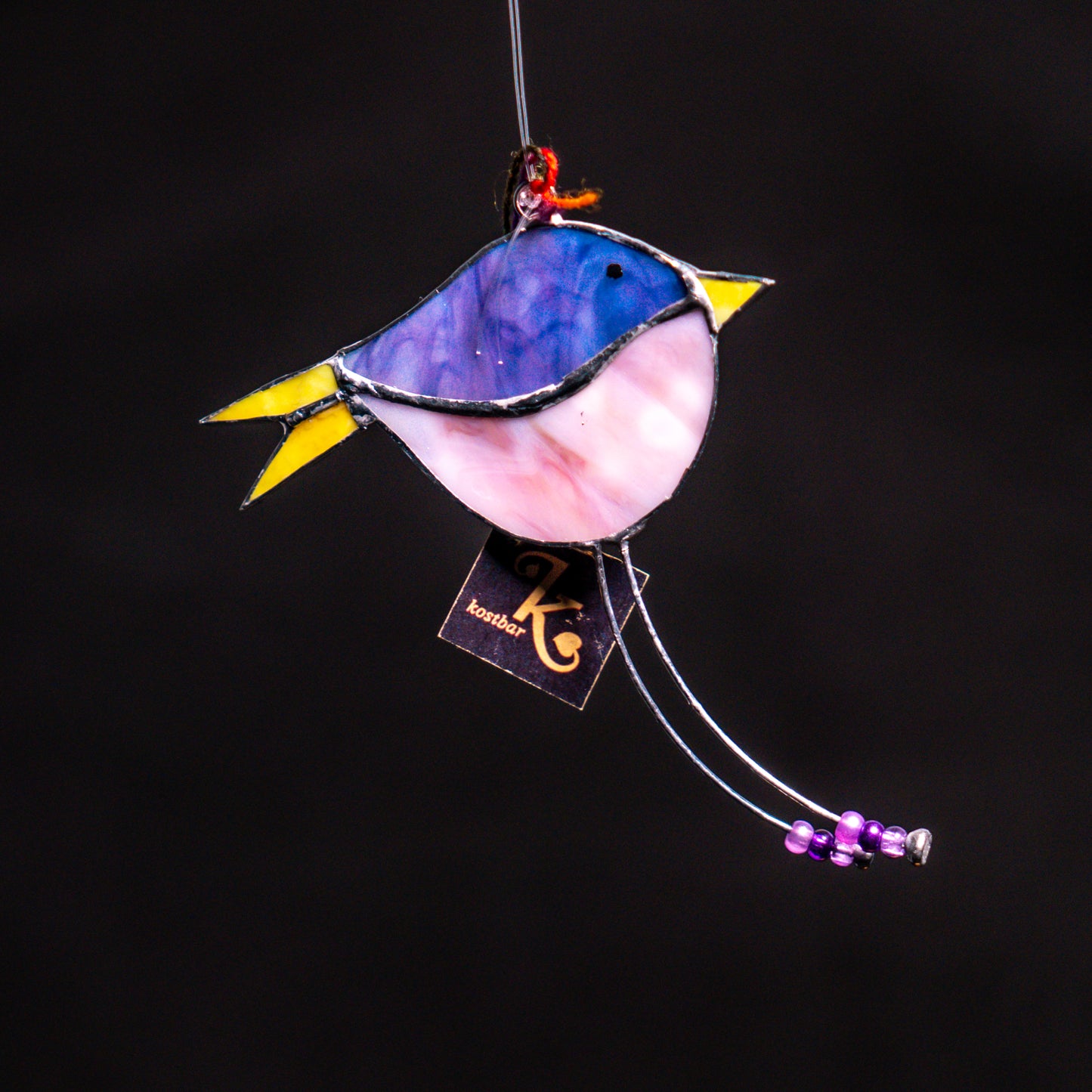 Tiffany Glas «Crazy Bird»