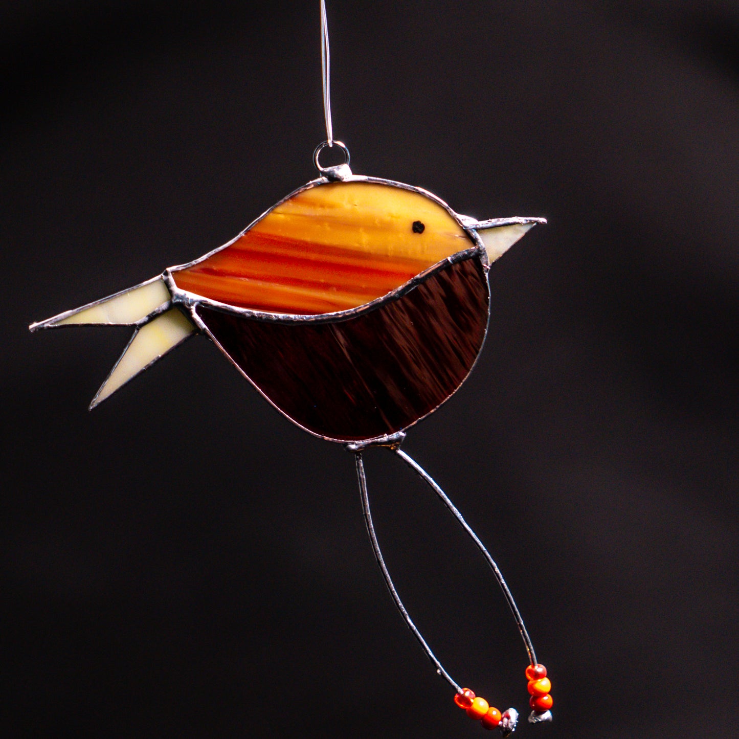 Tiffany Glas «Crazy Bird»